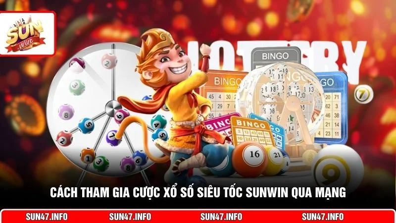 Cách tham gia cược xổ số siêu tốc SUNWIN qua mạng