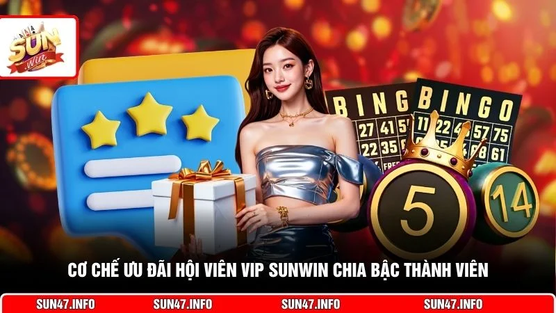 Cơ chế ưu đãi hội viên VIP SUNWIN chia bậc thành viên