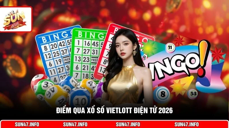 Điểm qua xổ số Vietlott điện tử 2026
