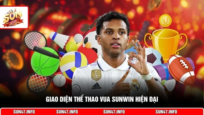 Giao diện thể thao vua SUNWIN hiện đại