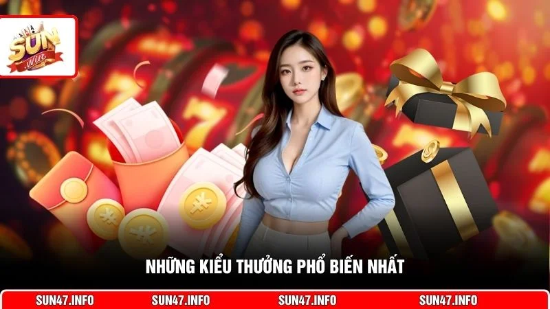 Những kiểu thưởng phổ biến nhất